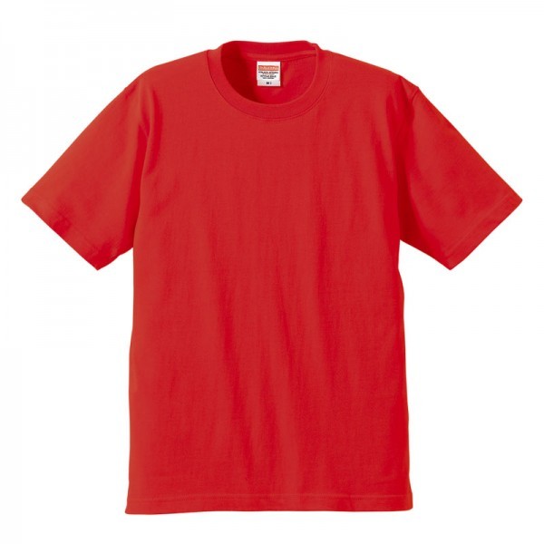 2022年製 新品】 【メンズ】プレミアムTシャツ/S/綿100%/レッド/5枚