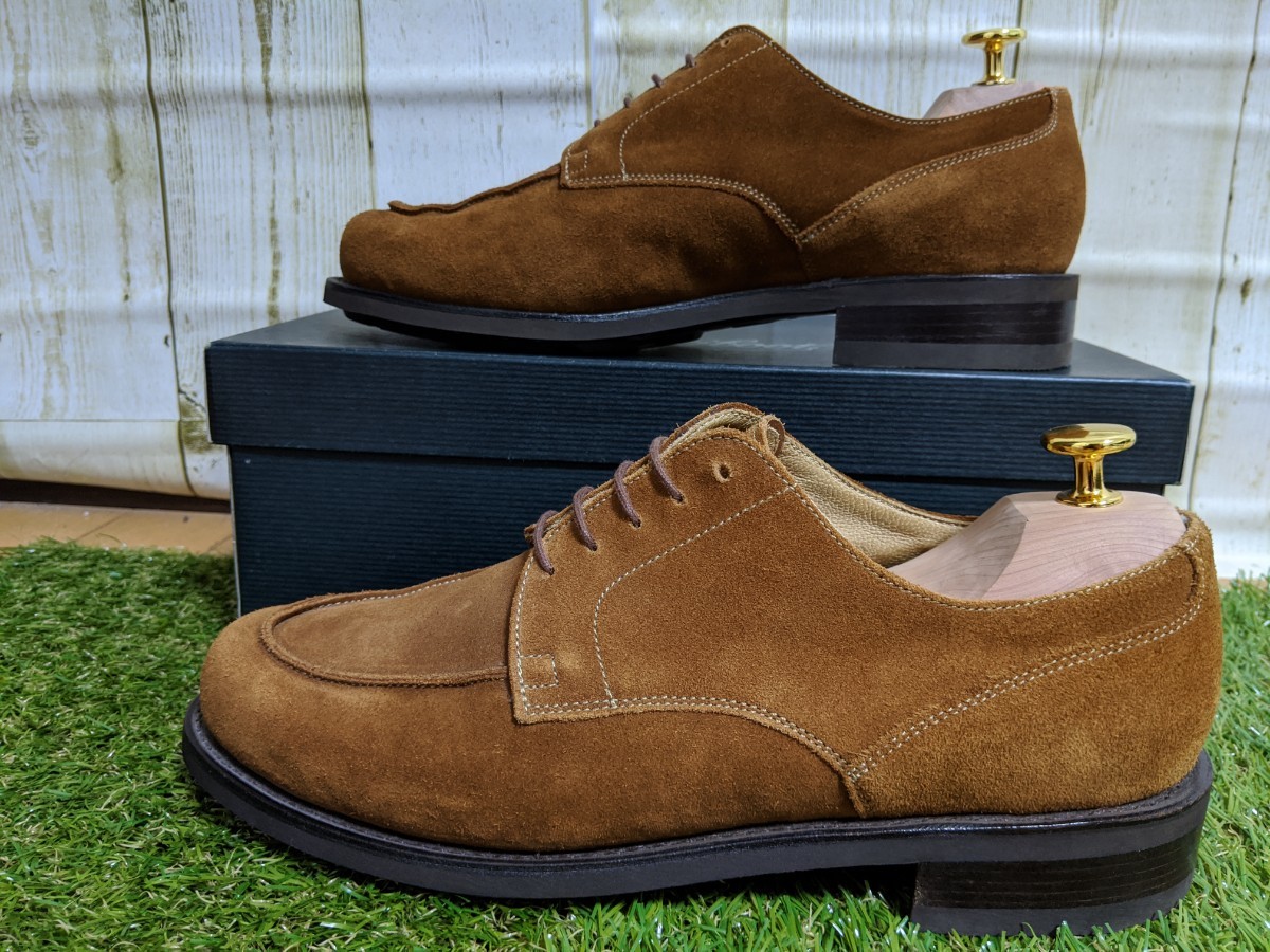 美品】Paraboot パラブーツ シャンボード スエード マロン 美品】Paraboot パラブーツ シャンボード スエード マロン