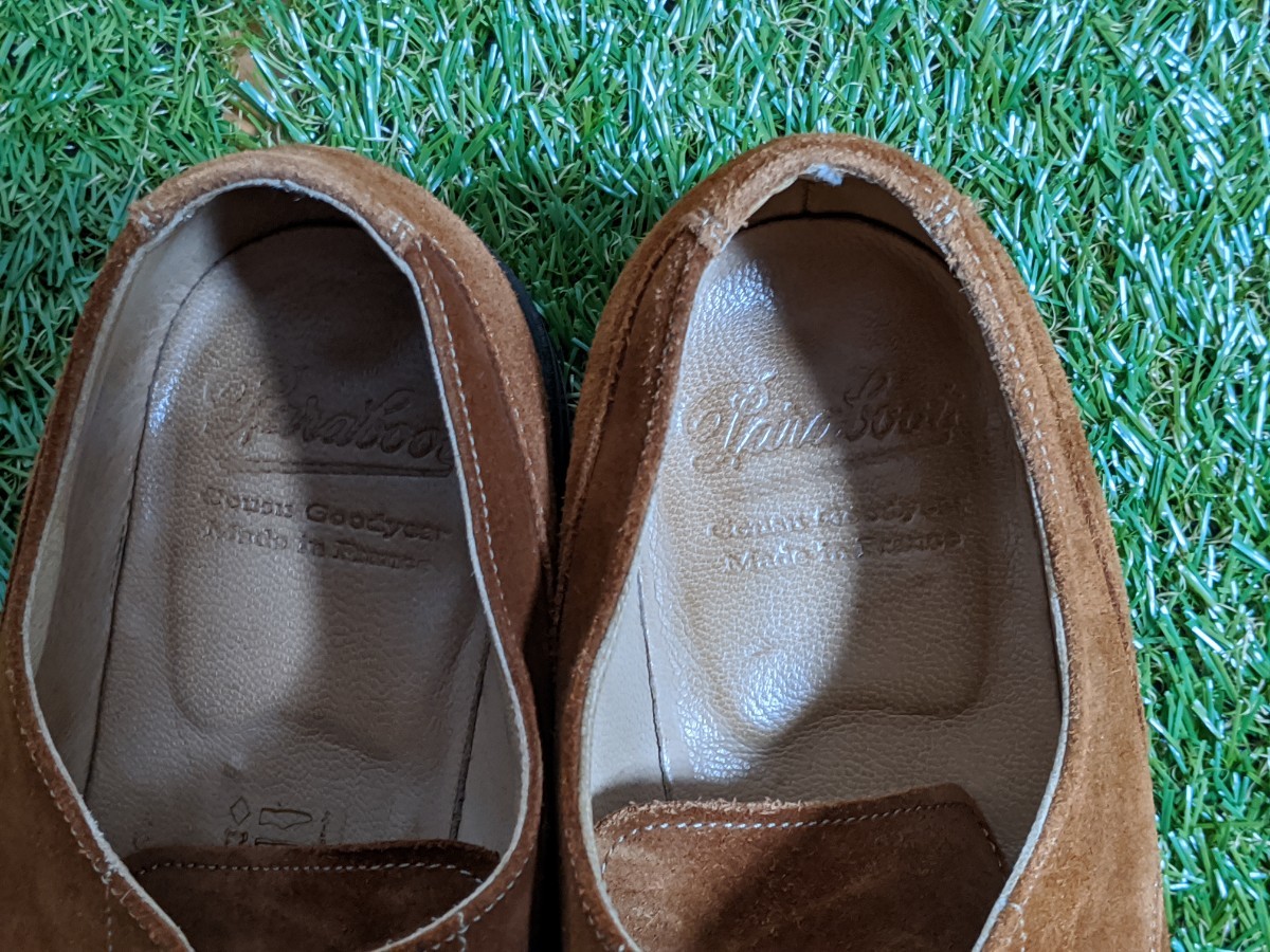 美品】Paraboot パラブーツ シャンボード スエード マロン 美品】Paraboot パラブーツ シャンボード スエード マロン