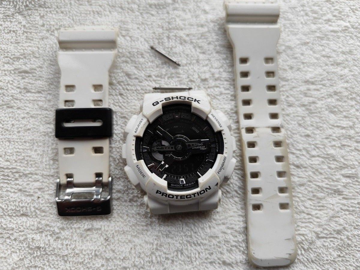 G-SHOCK GA-110GW CASIO カシオ 電池交換済 白|Yahoo!フリマ G-SHOCK GA-110GW CASIO カシオ 電池交換済 白|Yahoo!フリマ