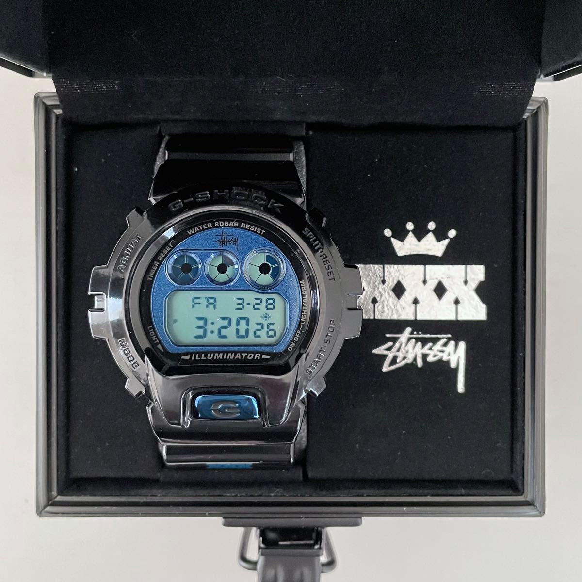 G-SHOCK×STUSSY ステューシー30周年記念コラボ 箱・ケース付き G-SHOCK×STUSSY ステューシー30周年記念コラボ 箱・ケース付き