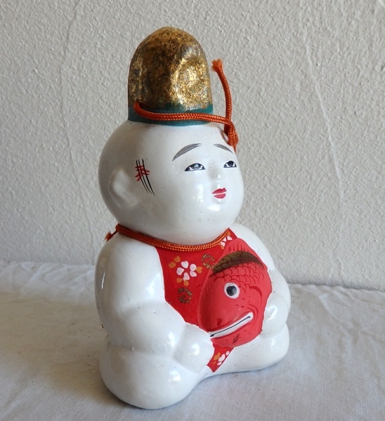  old Imperial palace doll sea bream keep . children's .. child ... earth toy 