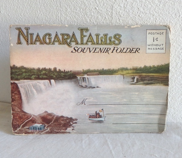 1910~20年代 アメリカ ナイアガラ カード集 アンティーク NIAGARA FALLS SOUVENIR FOLDER ARROW NOVELTY CO INC_画像1