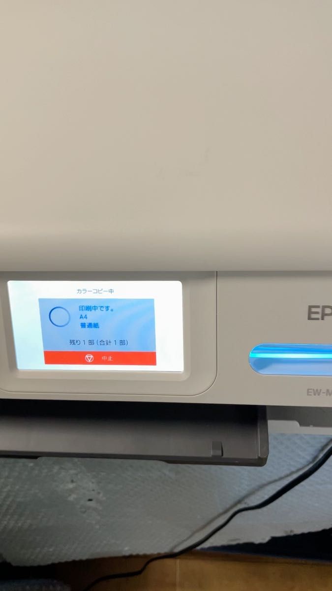 EPSONエコタンク複合機EW-M754TW使用枚数2344おすすめ良品
