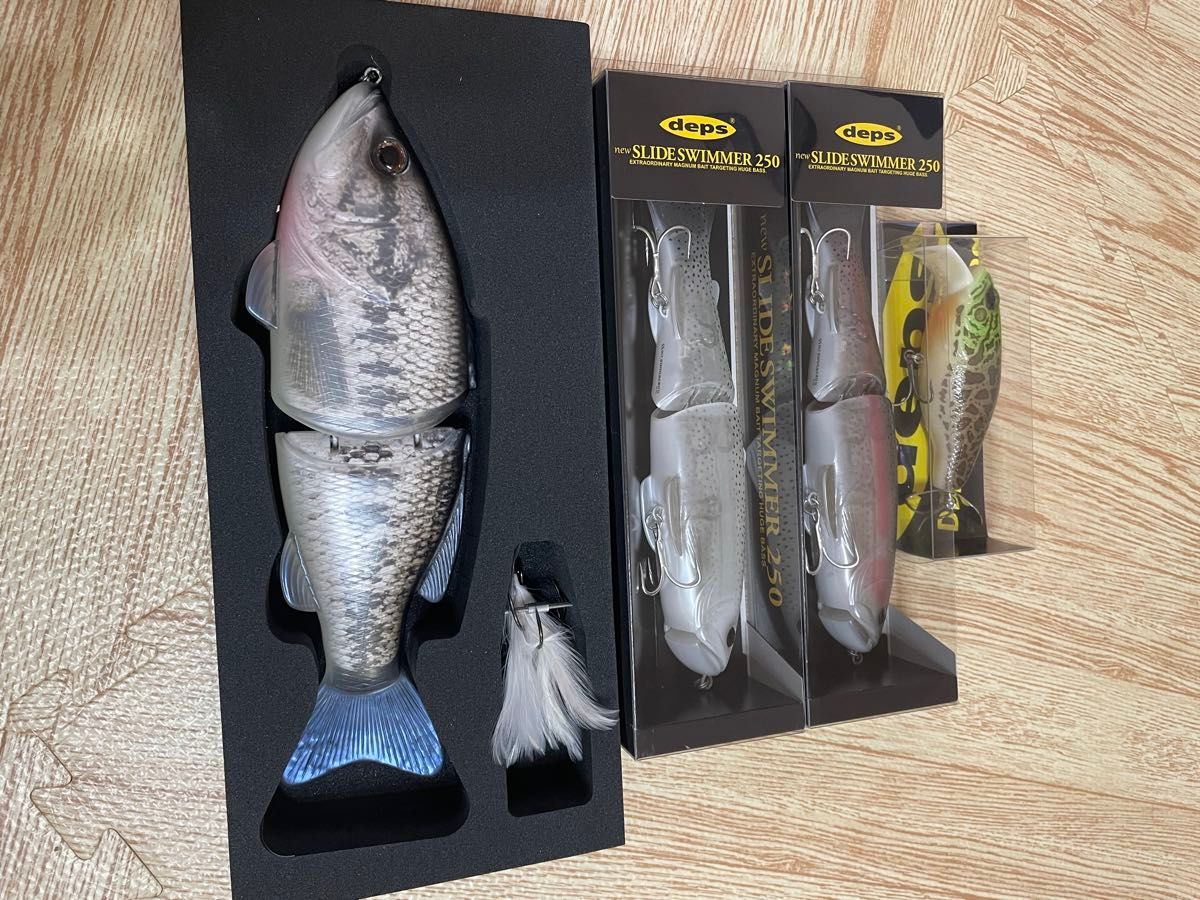 Deps デプス スライドスイマー250 バスジェットマグナム コードネームバス 計4点 キープキャスト2025限定カラー