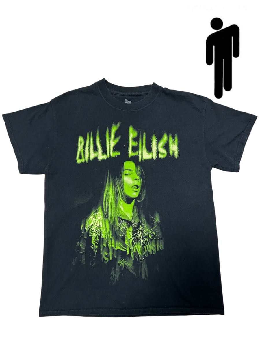 公式 Bilie Eilish ビリーアイリッシュ Tシャツ バンドT Mサイズ 公式 Bilie Eilish ビリーアイリッシュ Tシャツ バンドT Mサイズ
