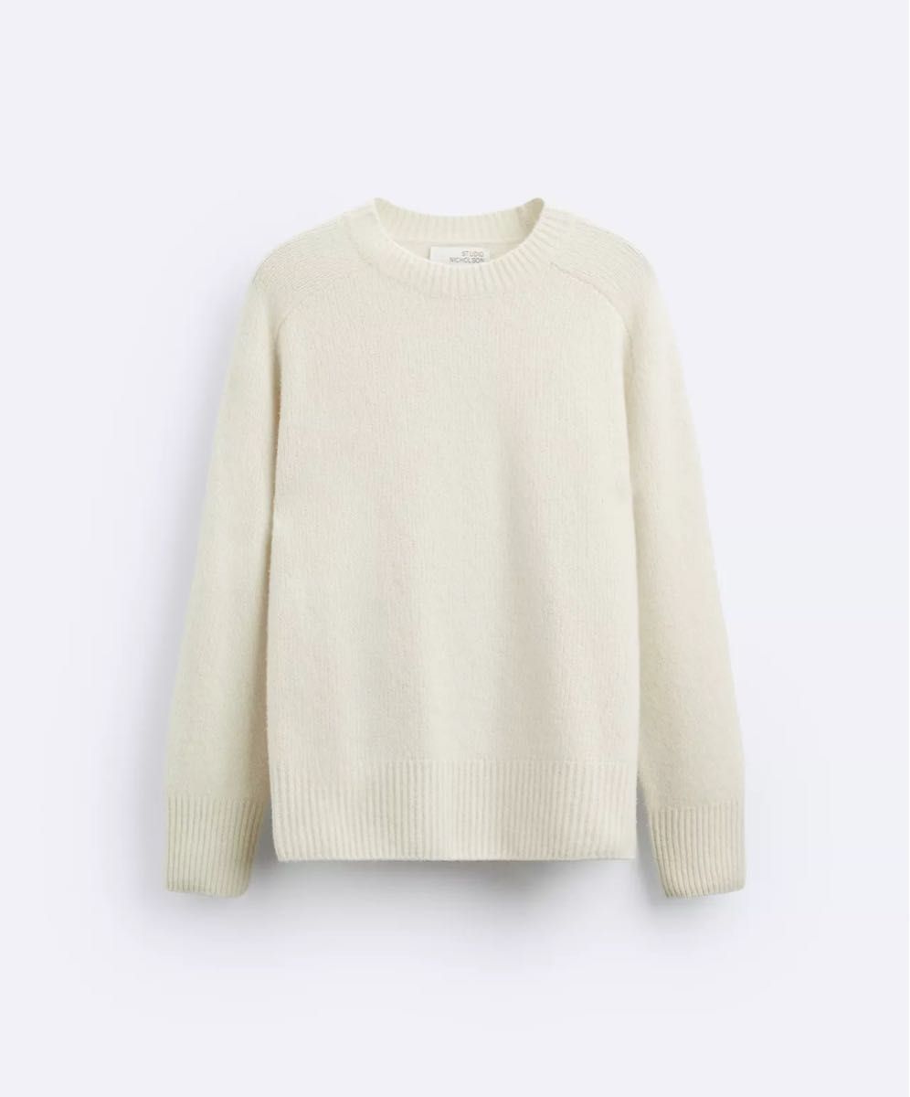 新品 ZARA STUDIO NICHOLSON ウールブレンドセーター XL ザラ 新品 ZARA STUDIO NICHOLSON ウールブレンドセーター XL ザラ