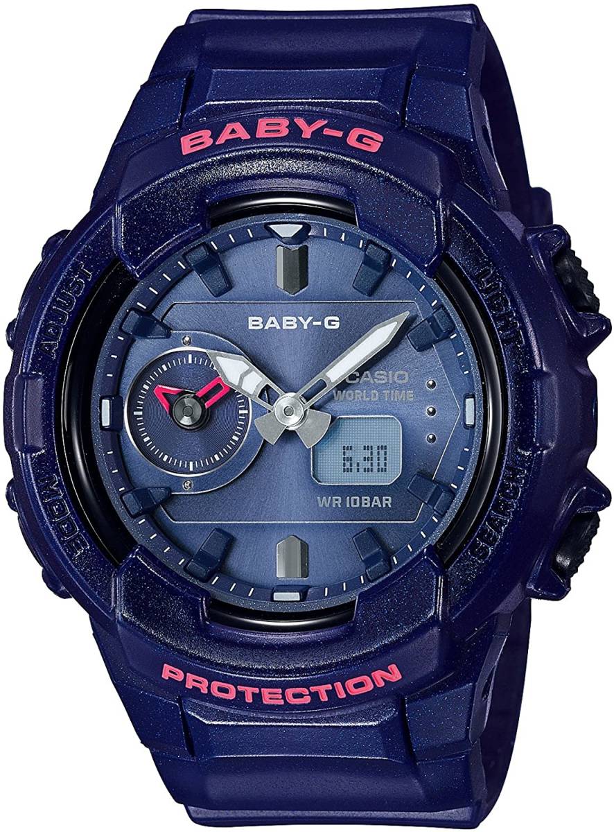 【新品】カシオ BABY-G ★ BGA-230S-2AJF ★クールなメンズライクデザイン ★ネイビー