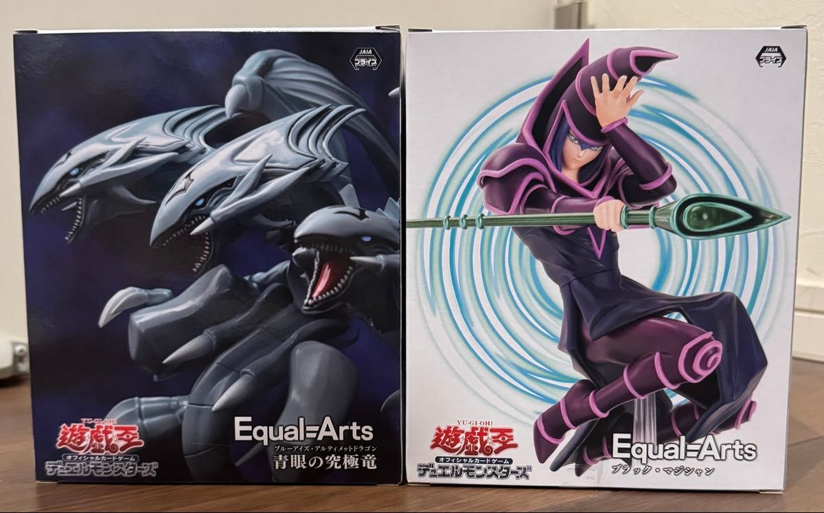 遊戯王 フィギュア Equal Arts ブラック・マジシャン 青眼の究極 遊戯王 フィギュア Equal Arts ブラック・マジシャン 青眼の究極