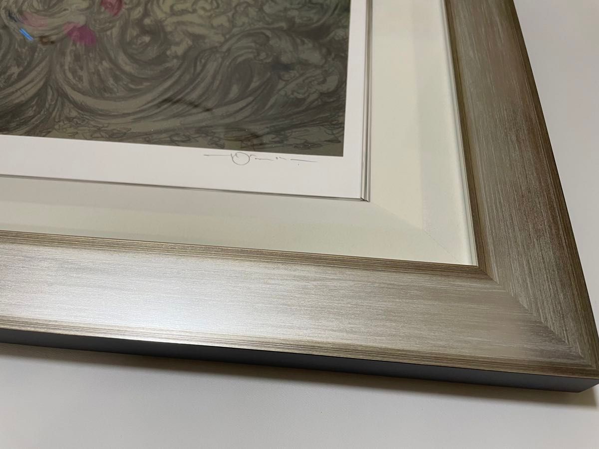 天野喜孝 直筆サイン リトグラフ 版画 アールビバン 水の祈りDX 天野喜孝 直筆サイン リトグラフ 版画 アールビバン 水の祈りDX