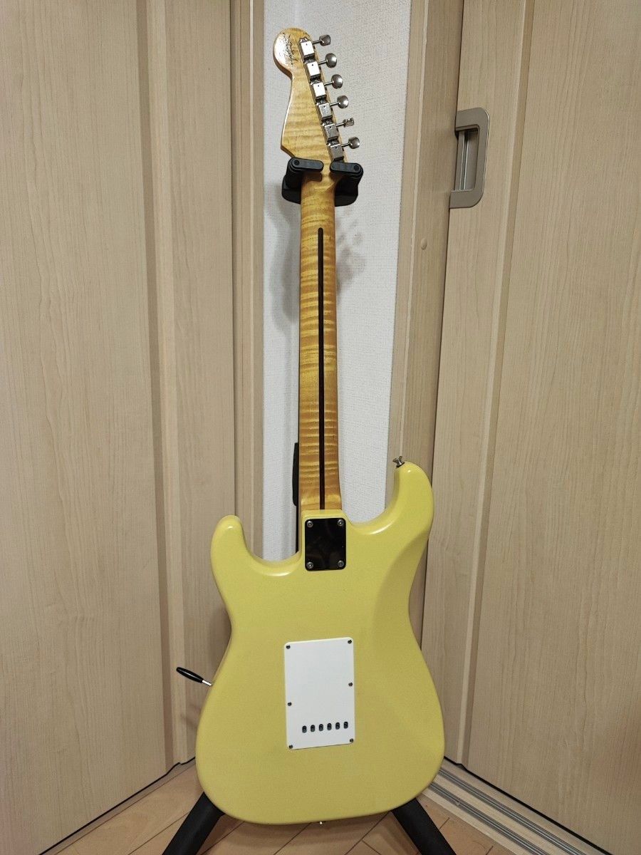 コンポーネントギター FENDER JAPANボディ フレイムメイプル コンポーネントギター FENDER JAPANボディ フレイムメイプル