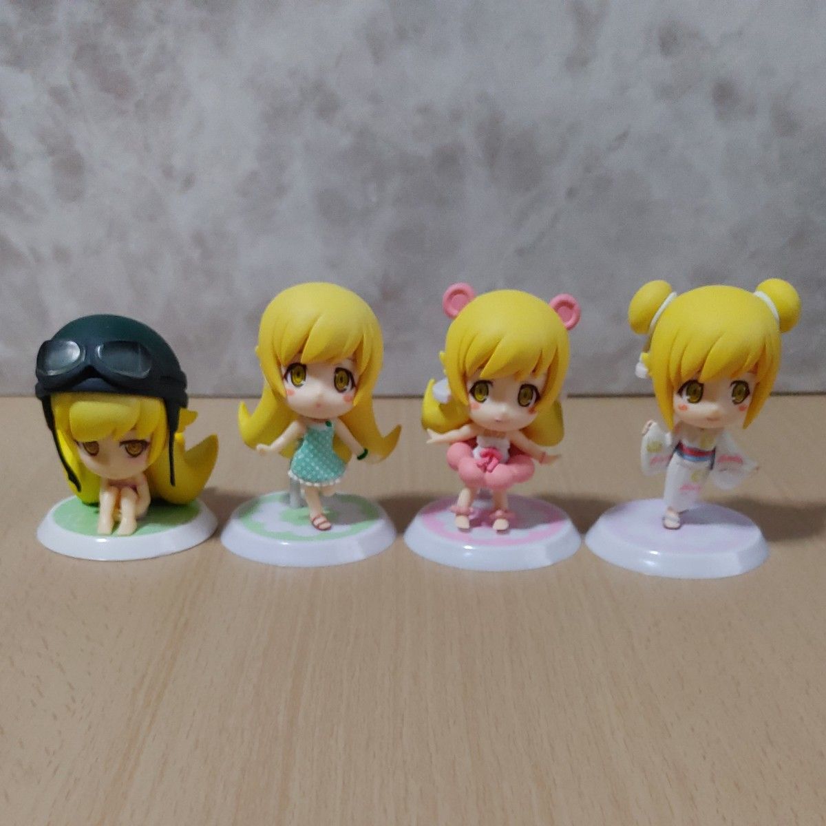 【まとめ売り】ねんどろいど/ねんぷち/きゅんキャラ10点セット ミニ色紙・ポストカード付き】忍野忍フィギュアまとめ売り きゅ