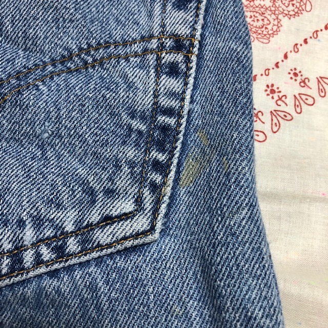 USA古着 Levis リメイクデニムミニスカート Mぐらい リーバイス アメリカ古着 ヴィンテージ ①