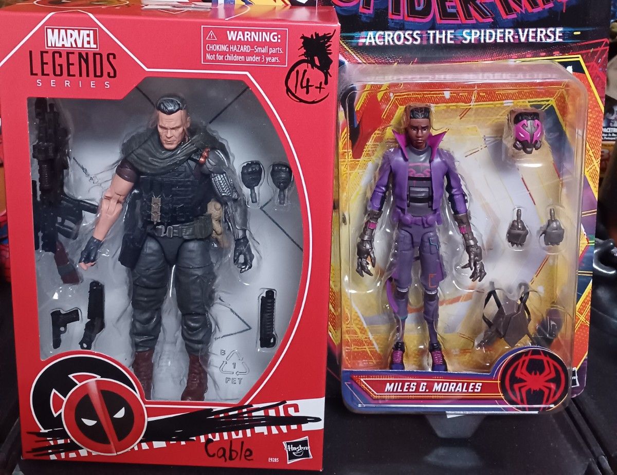 ★まとめ買い特別価格★マーベルレジェンド マイルス・G・モラレス & ケーブル ☆まとめ買い特別価格☆マーベルレジェンド マイルス・G