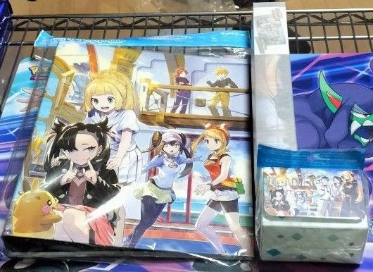 ポケカ TRAINERS Salon!! トレーナーズサロン サプライセット 【コレクションファイル プレイマット デッキケース】