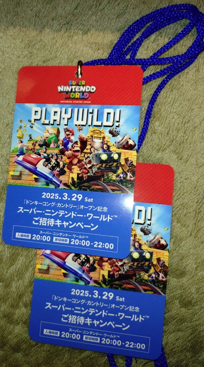 USJ3/29 ドンキーコングカントリーオープン記念 ニンテンドー USJ3/29 ドンキーコングカントリーオープン記念 ニンテンドー