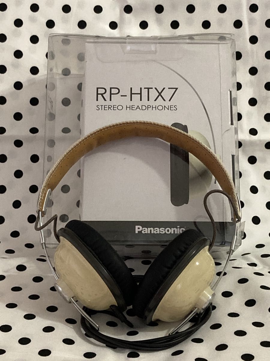 Panasonic RP-HTX7 ヘッドホン プレピィベージュ パナソニック