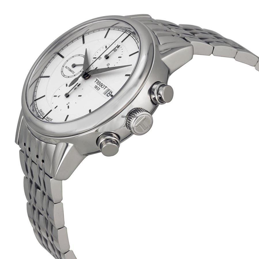 【ティソ TISSOT 】T-Swiss made　クラシック カルソン 自動巻き　クロノグラフ　T0854271101100 _画像2