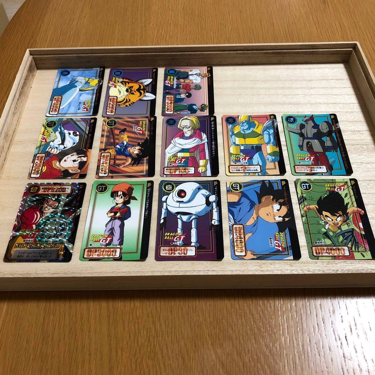 ドラゴンボールGTカードダス 当時物 13枚セット ドラゴンボールGTカードダス 当時物 13枚セット
