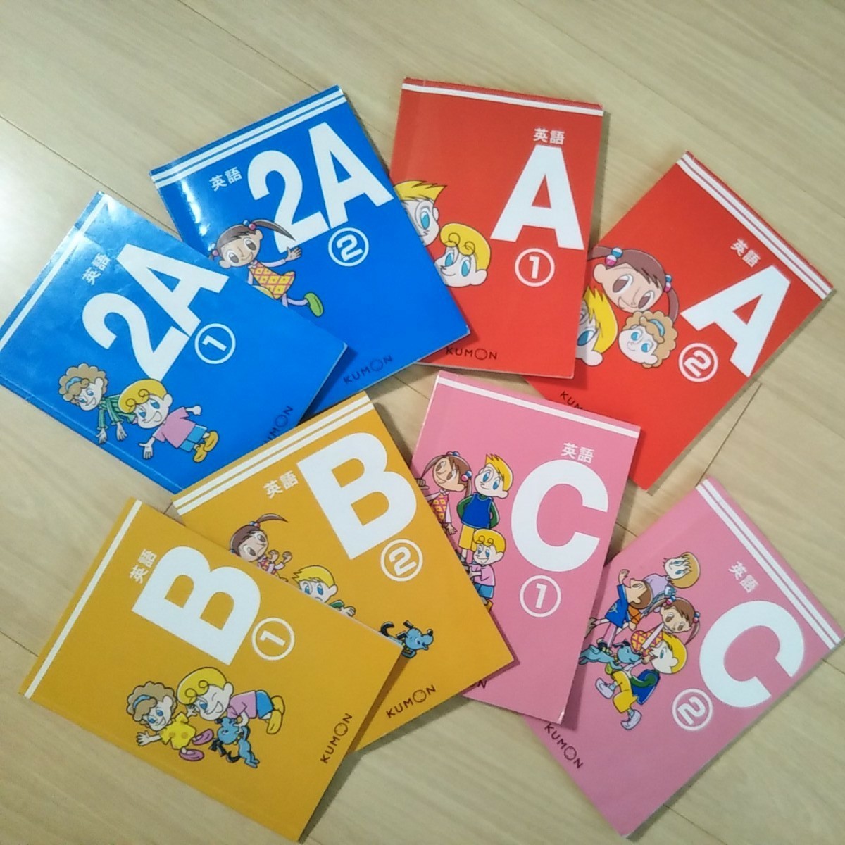 くもん英語3AからC教材10冊 eペンシルセット 美品 | くもん KUMON 英語