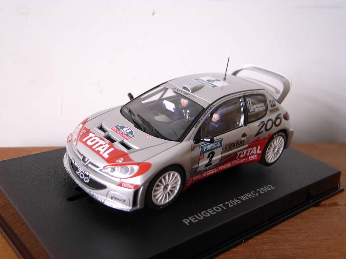 1/32 AUTOart PEUGEOT 206 WRC 2002 #2 GRONHOLM_画像2