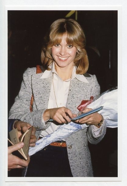 [ photo 4x6]oli Via * new ton * John 128A movie woman super photograph ( small ) Olivia Newton John