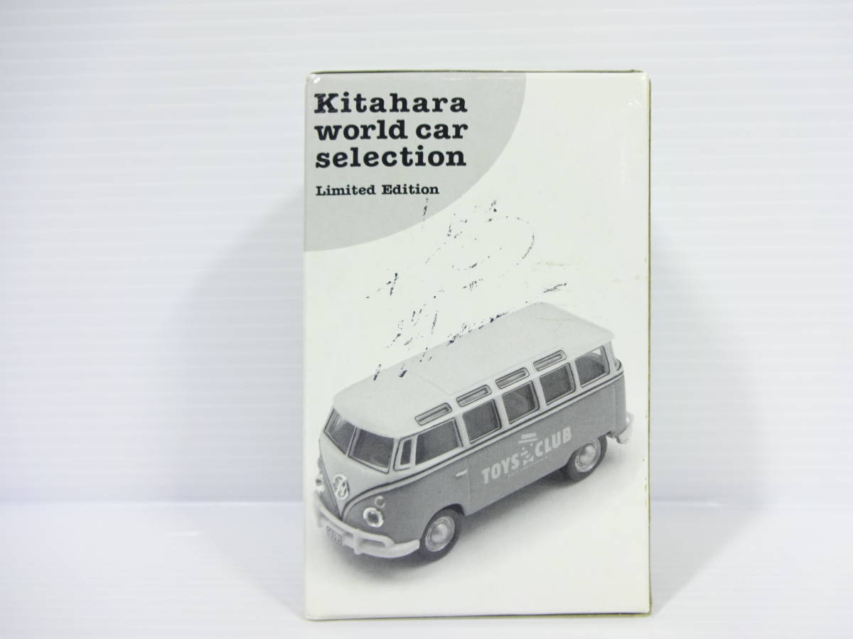 Kitahara world car selection　サイン入り　VW フォルクスワーゲン　バスサンバ　リミテッドエディション　北原照久　未開封_画像1