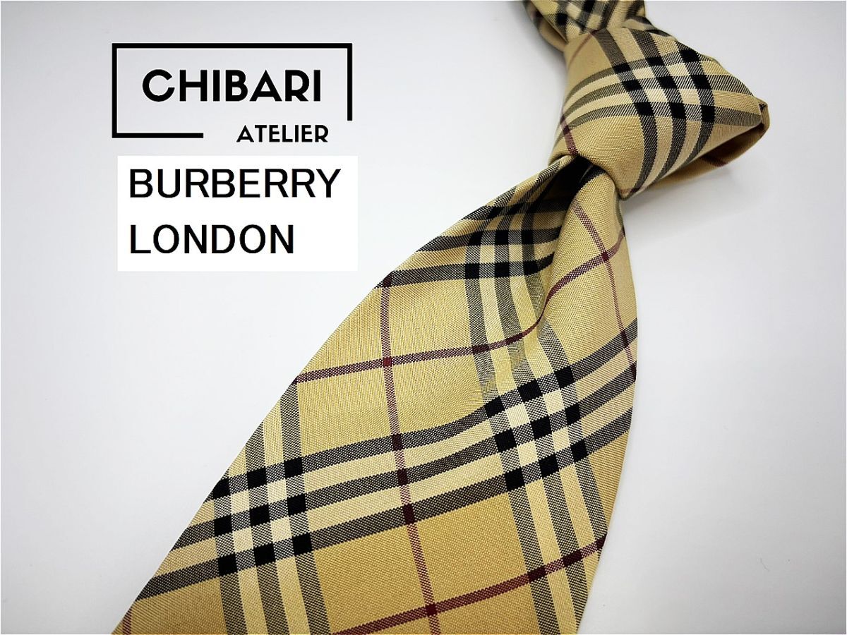 超美品】BURBERRY LONDON バーバリーロンドン ノバチェック柄 超美品】BURBERRY LONDON バーバリーロンドン ノバチェック柄