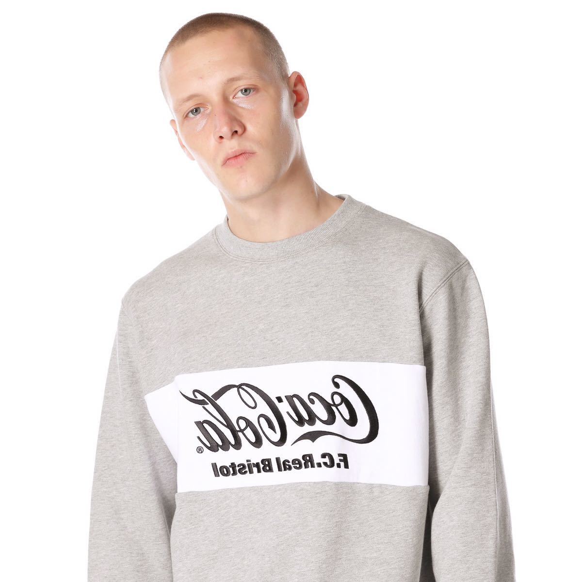 【新品未使用】 20SS 新品FCRB f.c real bristol エフシーレアルブリストル SOPH ソフ COCA COLA COLOR BLOCK CREWNECK SWEAT スウェット_画像7