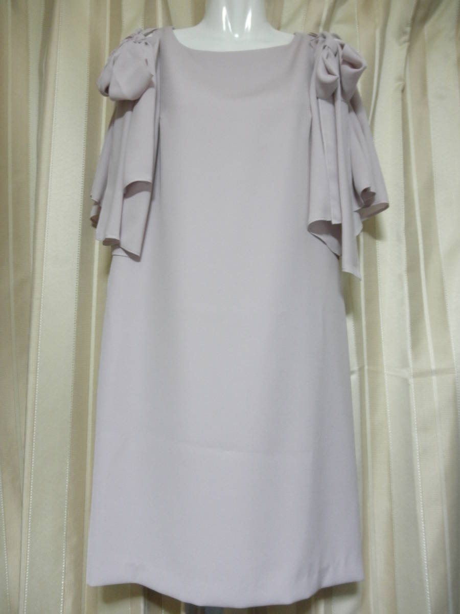  новый товар Y26300 Kumikyoku kumikyokuk Miki .k формальный One-piece платье церемония розовый бежевый женский женский M