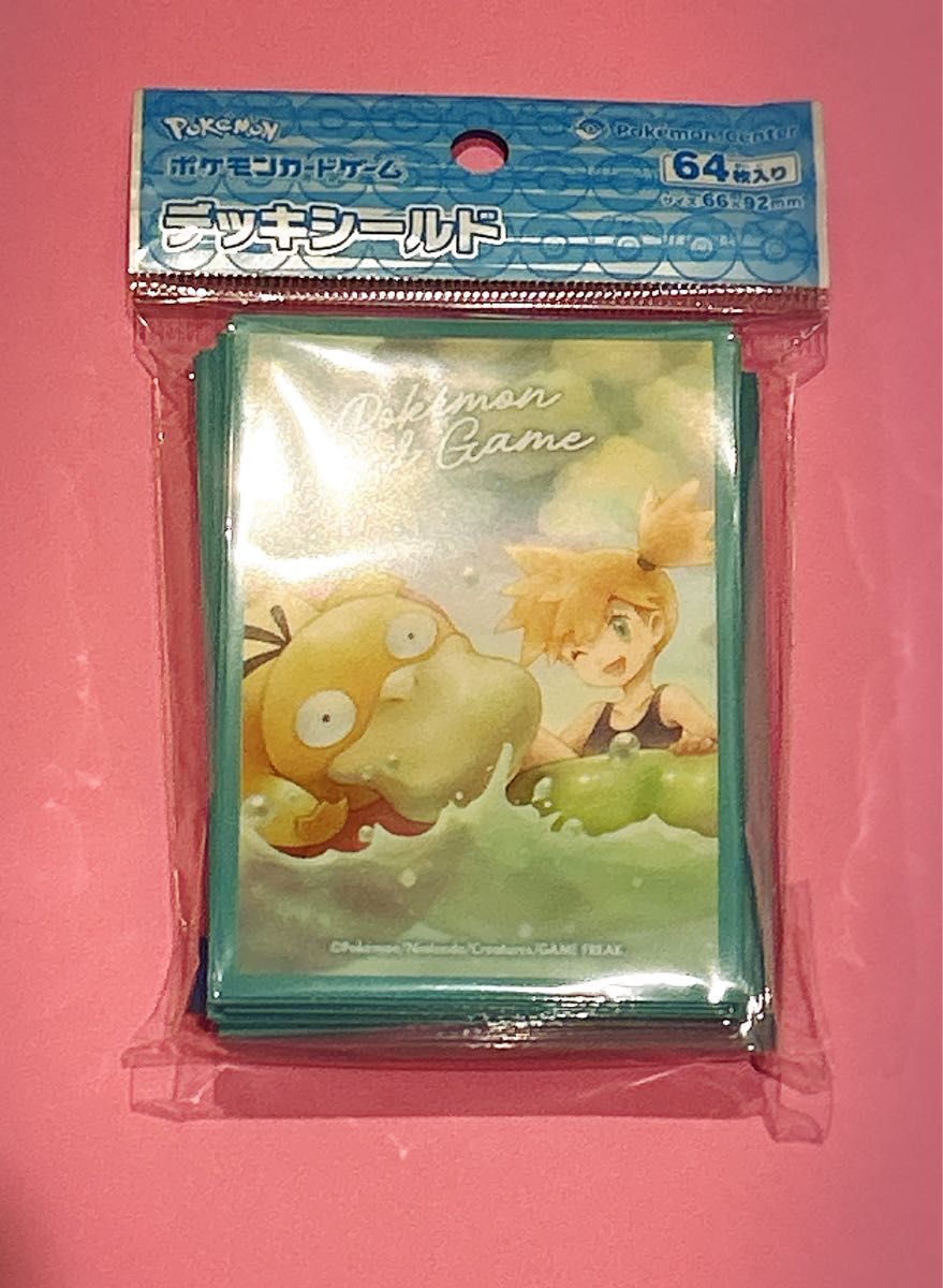 デッキシールド ポケモンカードゲーム カスミ コダック スリーブ デッキシールド ポケモンカードゲーム カスミ コダック スリーブ