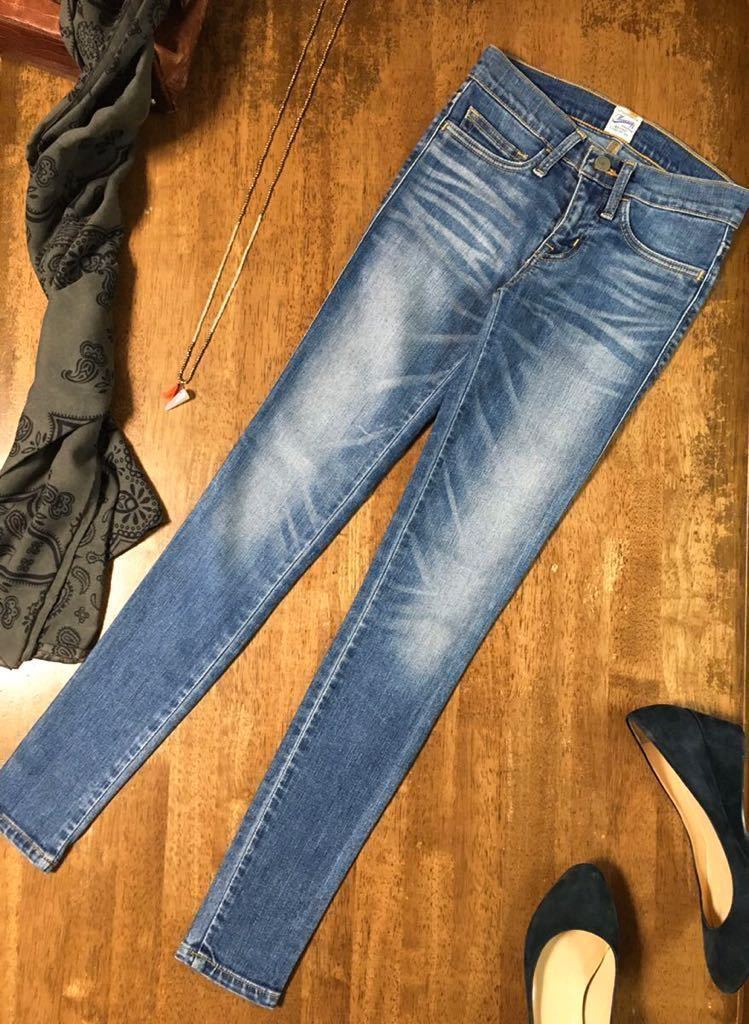 ヤフオク 美品 Moussy マウジー スキニー デニム ライトな ヤフオク 美品 Moussy マウジー スキニー デニム ライトな