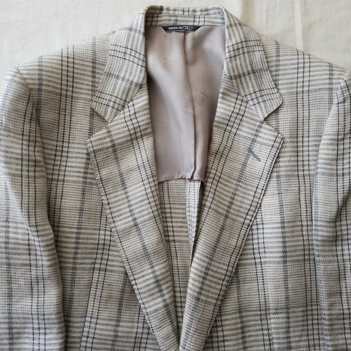 ヤフオク! - 新品LANVIN PARISランバンメンズ麻ジャケット春...