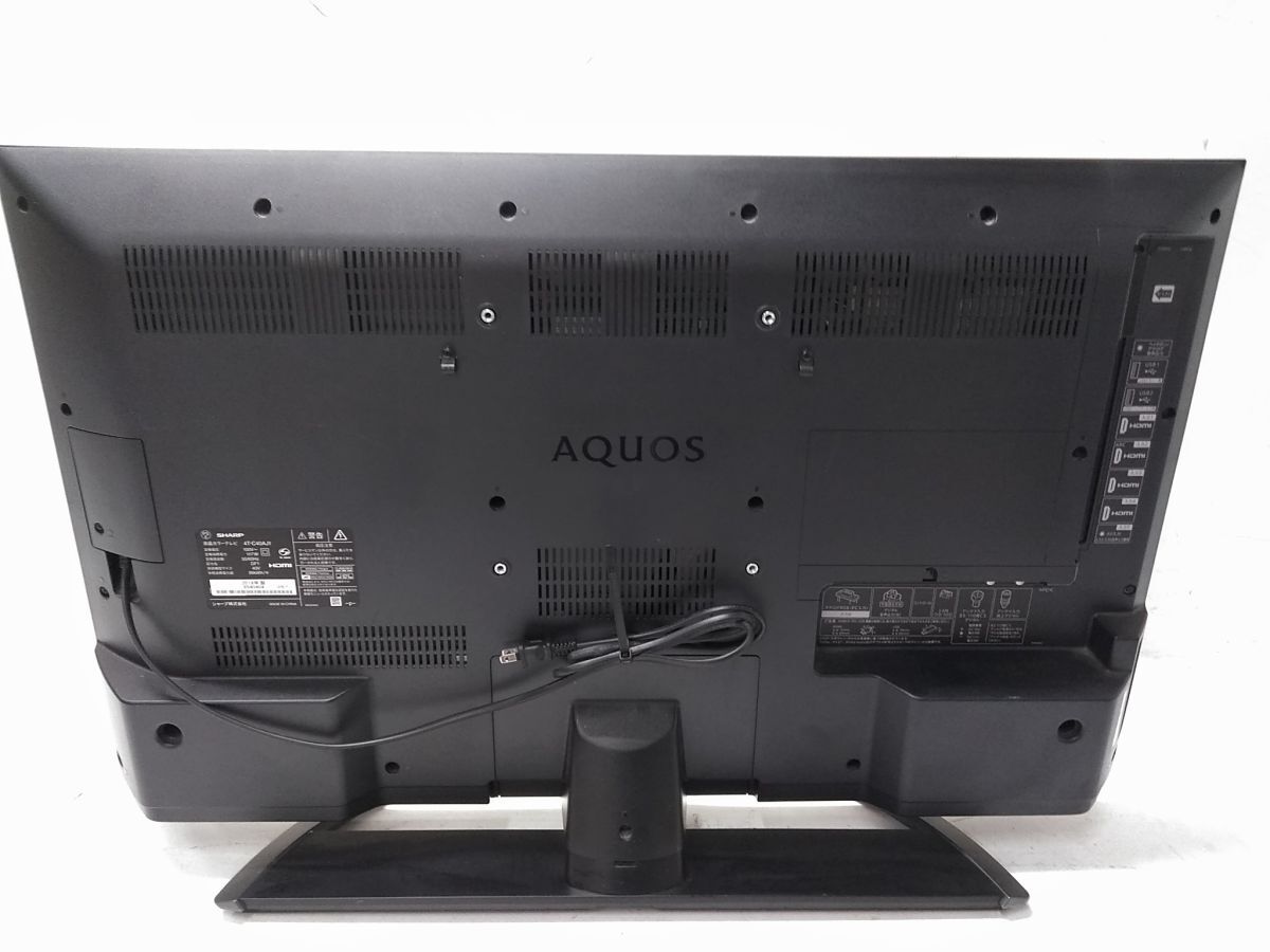 □動作品 SHARP シャープ AQUOS アクオス 4T-C40AJ1 液晶カラー □動作品 SHARP シャープ AQUOS アクオス 4T-C40AJ1 液晶カラー
