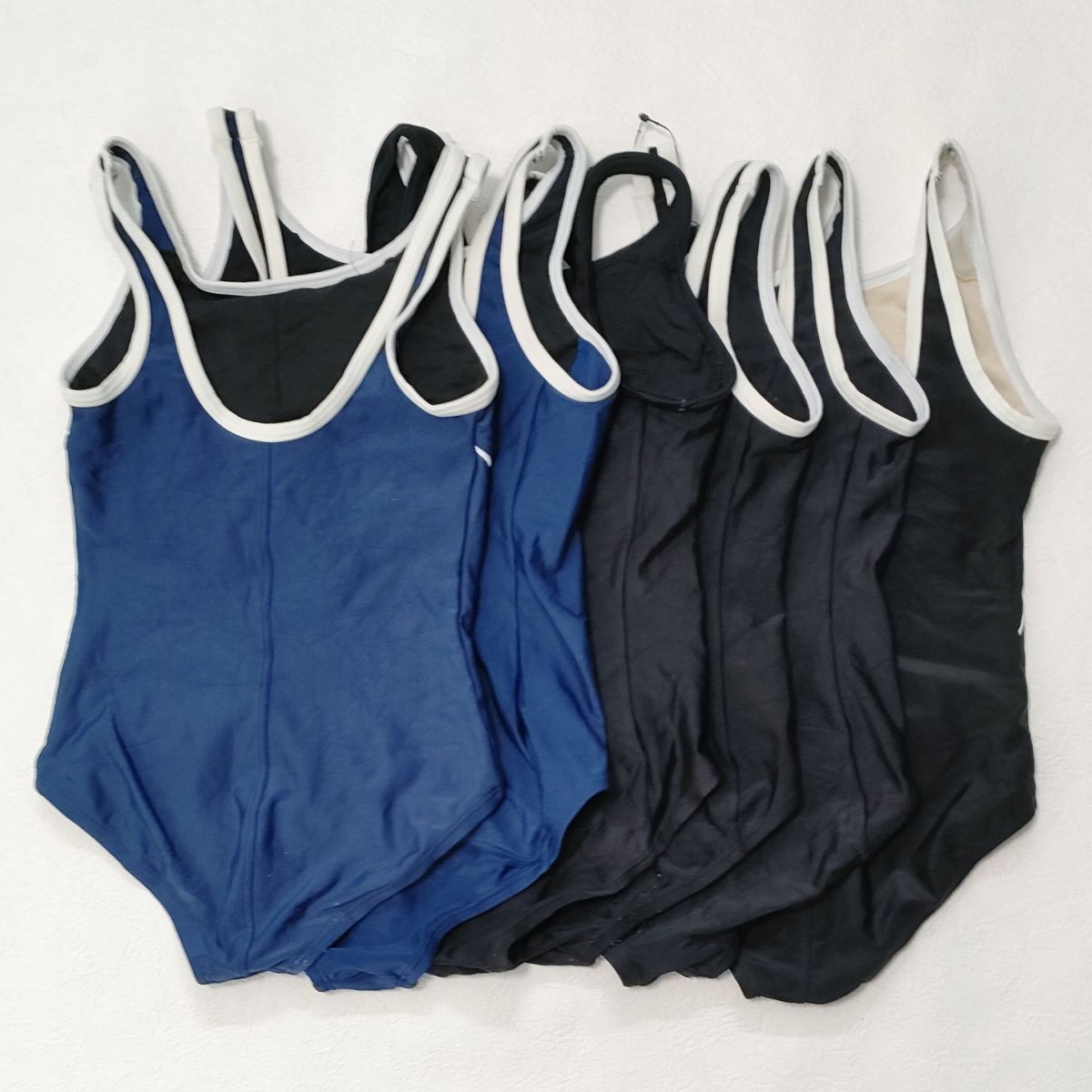 【税込】 12【6枚セット】アディダスadidas女子競泳水着(140・150)☆光沢 ワンピース
