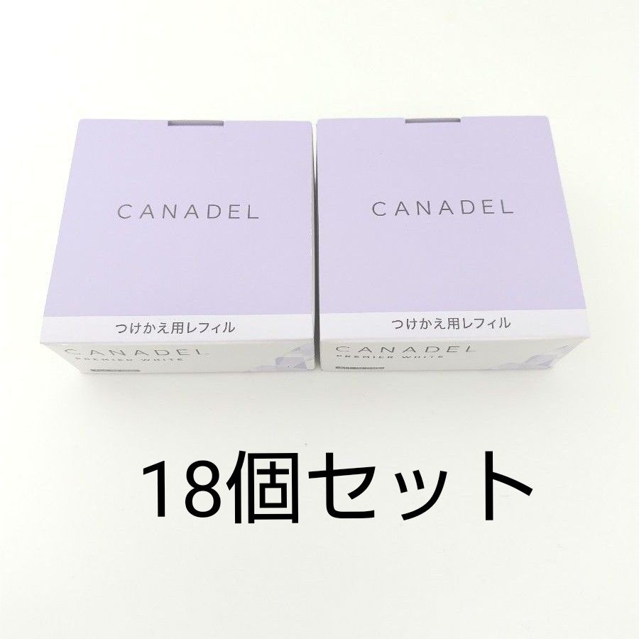【18個】 カナデル プレミアホワイト つけかえ用レフィル 58g