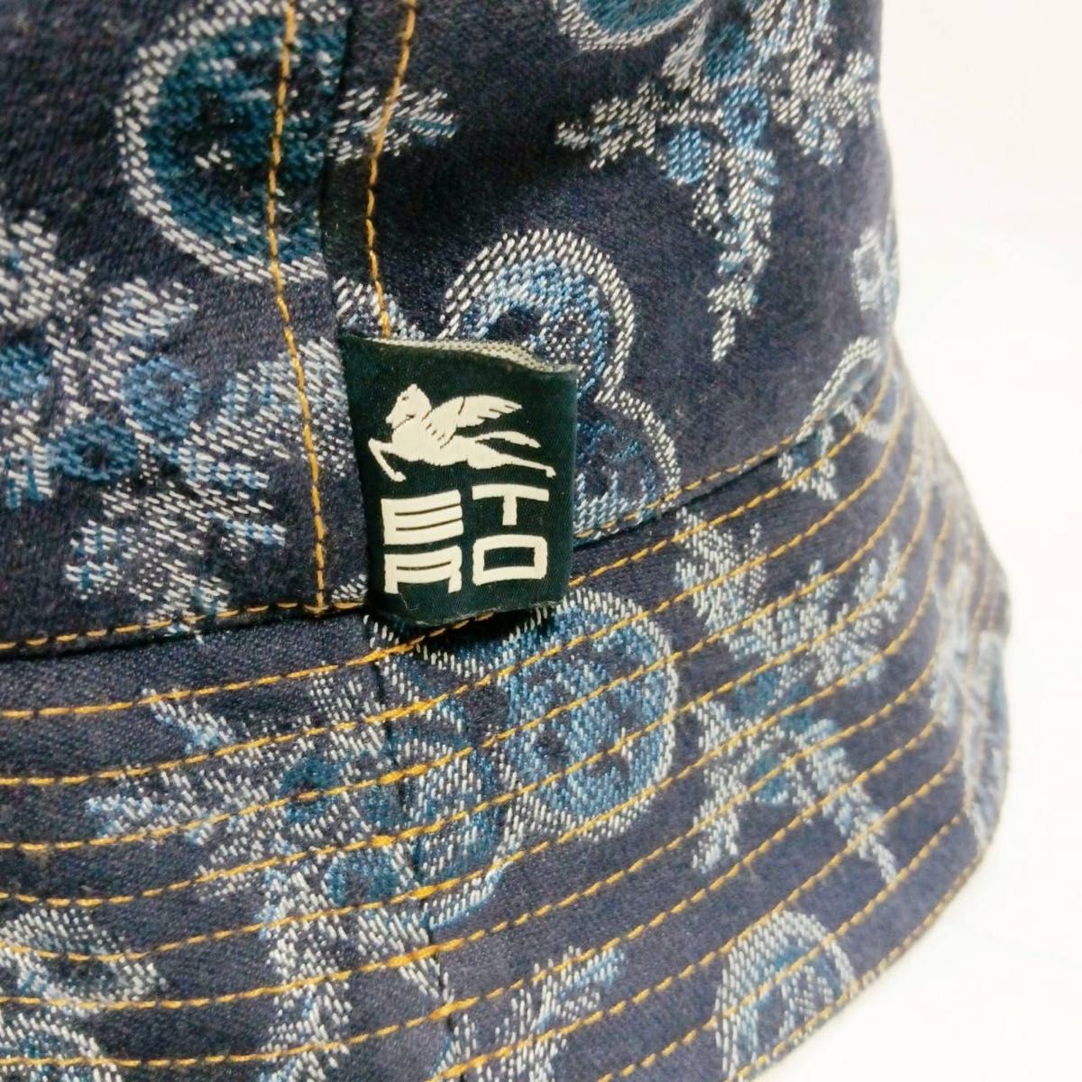 関税込 ETRO エトロ デニムジャカード バケットハット 帽子 ETRO】エトロ デニムジャカード バケットハット 帽子|Yahoo