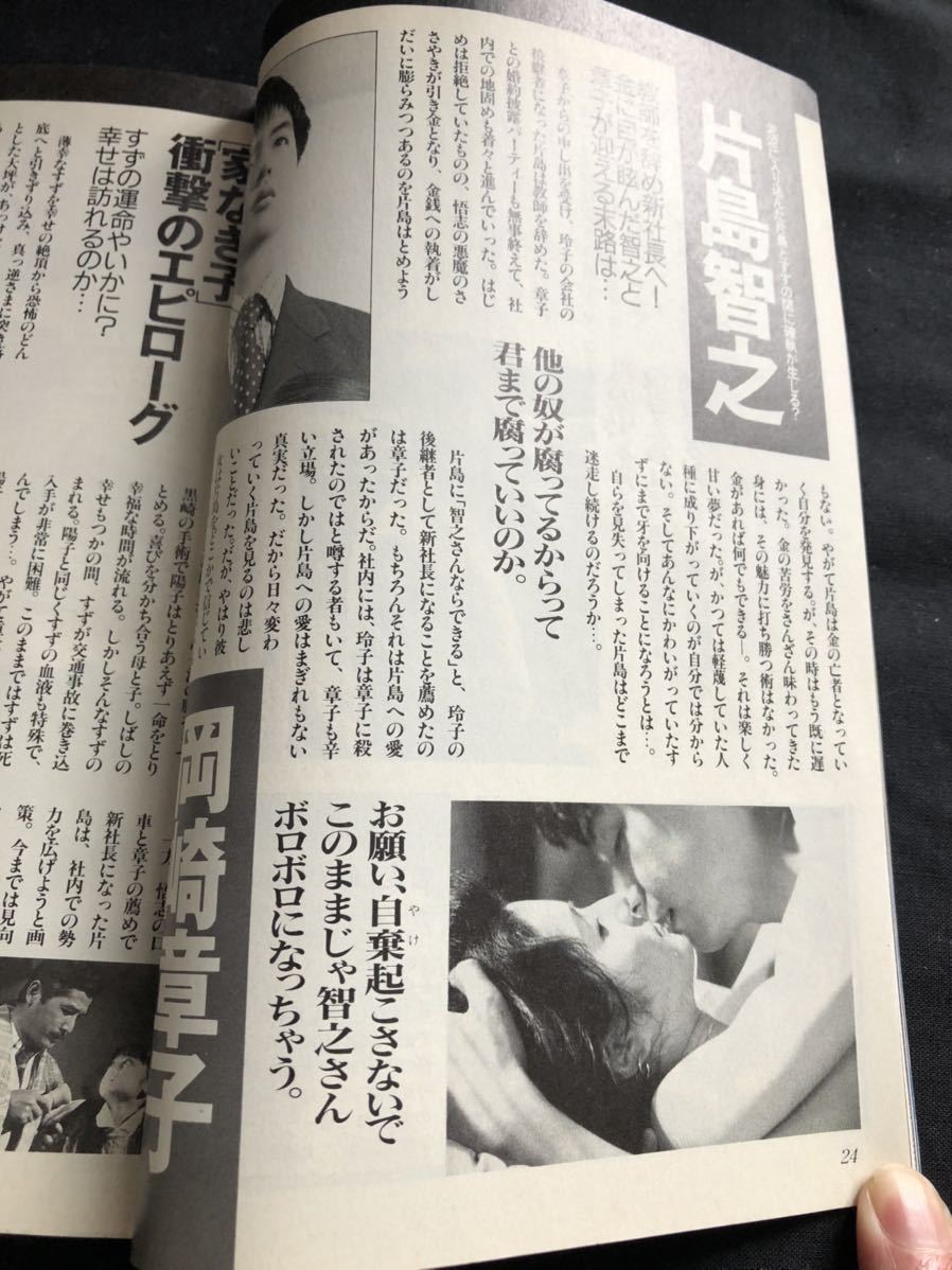 希少 TVガイド 1994年 六月十七日号 6.11/6.17 家なき子感動の結末＋新ドラマ速報 安達祐実 オリジナルラヴ ウッチャンナンチャン他_画像8