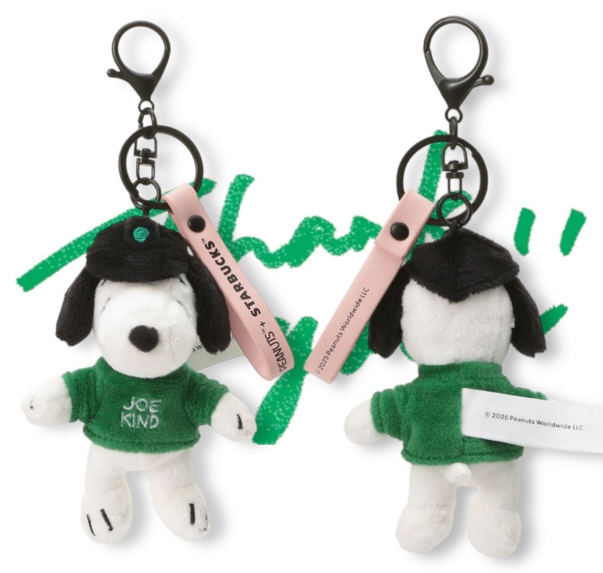 スタバ SNOOPY スヌーピー マスコット キーホルダー キー スタバ SNOOPY スヌーピー マスコット キーホルダー キー