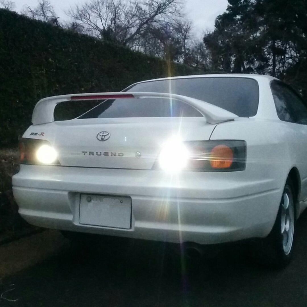 (P)車種別 爆光 LEDバックランプ ノート【NOTE】 E11 H20.1 ～ H24.8 T16 LED サムスンxCREEコラボ T16 11w ホワイト 取付簡単