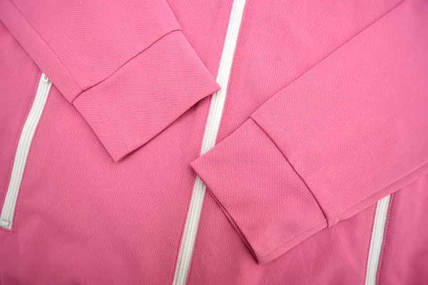 S-8292* free shipping * beautiful goods *Picone CLUBpiko-ne Club * made in Japan pink color stretch material frill training jersey jacket I