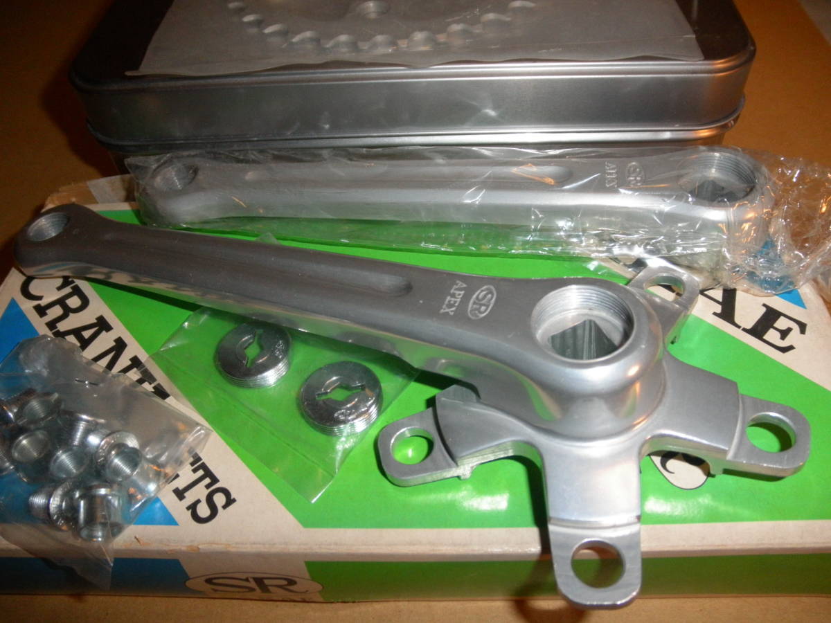 国内最安値! 栄輪業 SR SUPER APEX-5 TOURING 鍛造クランク 170mm PCD86mm 及び 専用インナー 32T 付属【未使用品】 ビンテージパーツ 国内最安値! 栄輪業 SR SUPER APEX-5 TOURING 鍛造クランク 170mm PCD86mm 及び 専用インナー 32T 付属【未使用品】 ビンテージパーツ