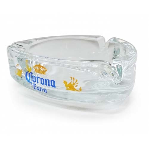 送料350円　Corona Glass ashtray　コロナ　灰皿_画像1