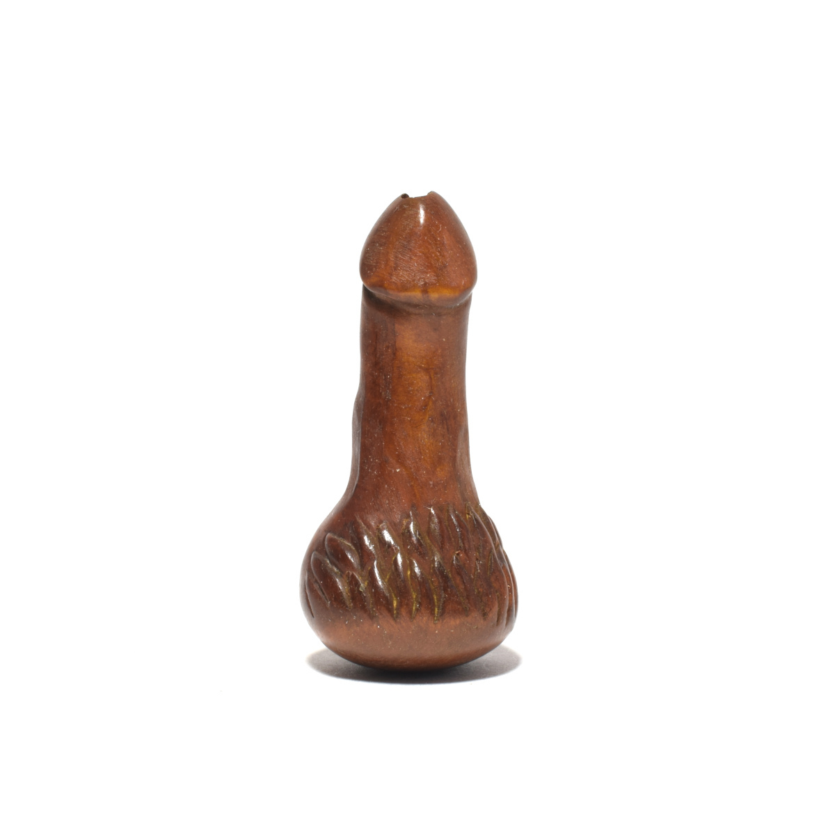  netsuke Самшит мелколистный мужчина корень женщина желтый . деликатный скульптура из дерева [b7-22]