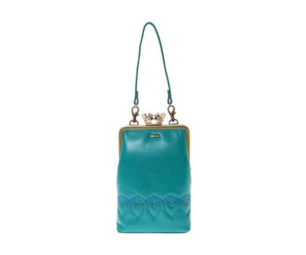 ANNA SUI Anna Sui kising clasp multi shoulder bag green 