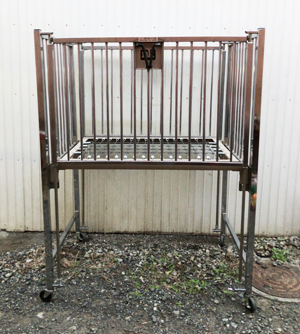 [NK Medical Products Vintage crib (k rib )] inspection : in dust real medical care bed iron gauge display pcs furniture 