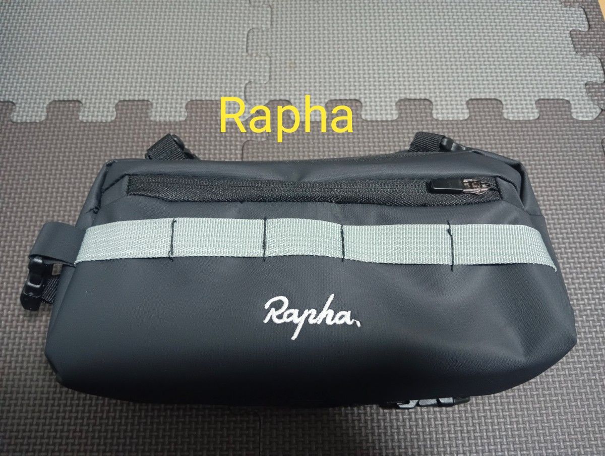 Rapha バーバッグ フロントバッグ ラファ ブラック ショルダー Rapha バーバッグ フロントバッグ ラファ ブラック ショルダー