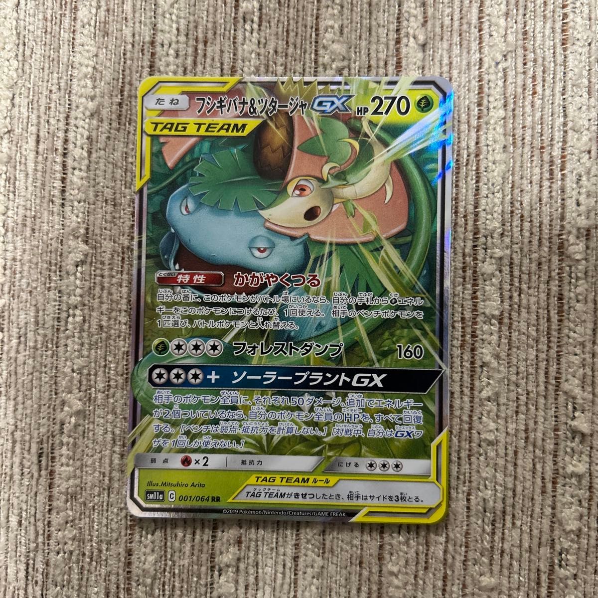 ポケモンカード フシギバナ & ツタージャ GX RR ポケカ|Yahoo ポケモンカード フシギバナ & ツタージャ GX RR ポケカ|Yahoo