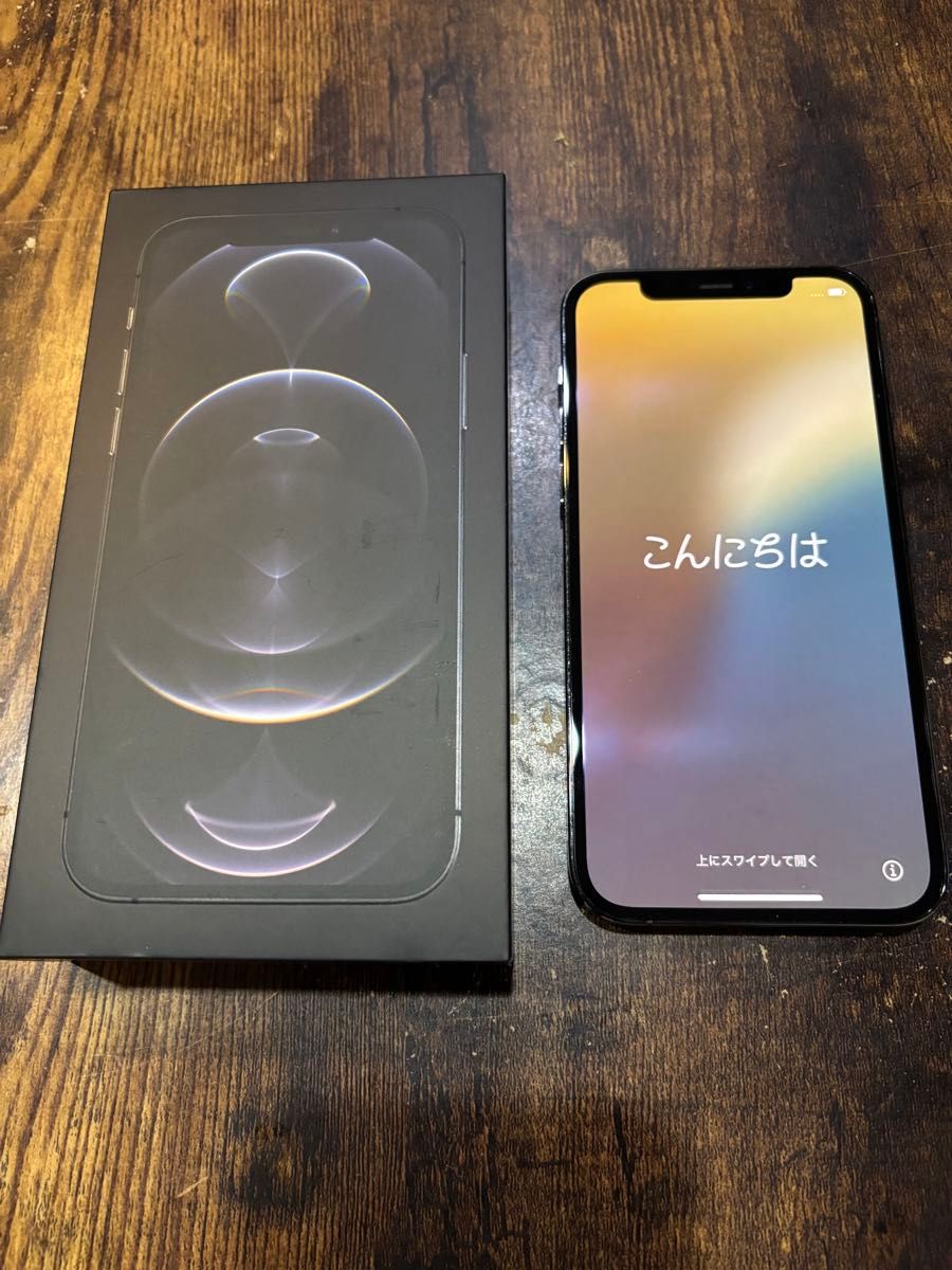 Apple iPhone12 Pro SIMフリー 初期化済み グラファイト 128GB