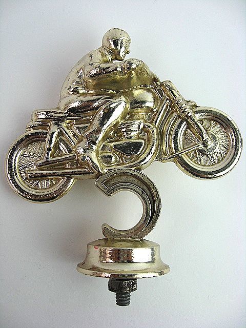 ヤフオク! - 1950's モーターサイクル ビンテージ トロフィー...